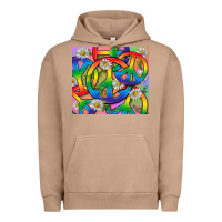 Pigment Burro Pride LGBTQ+ Peace Tumbler Urban Hoodie - BundleAndBundleShop