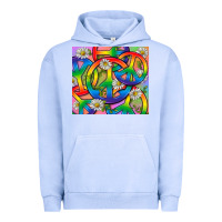 Pigment Grape Ice Pride LGBTQ+ Peace Tumbler Urban Hoodie - BundleAndBundleShop