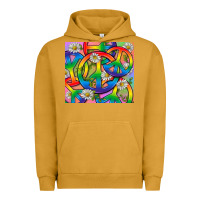 Pigment Peanut Butter Pride LGBTQ+ Peace Tumbler Urban Hoodie - BundleAndBundleShop
