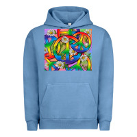 Pigment Pebble Blue Pride LGBTQ+ Peace Tumbler Urban Hoodie - BundleAndBundleShop