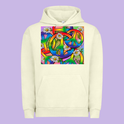 Pride Lgbtq+ Peace Tumbler Urban Hoodie Designed By Bundleandbundleshop