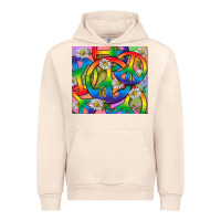 Sandshell Pride LGBTQ+ Peace Tumbler Urban Hoodie - BundleAndBundleShop
