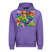 Tulip Pride LGBTQ+ Peace Tumbler Urban Hoodie - BundleAndBundleShop