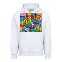 White Pride LGBTQ+ Peace Tumbler Urban Hoodie - BundleAndBundleShop