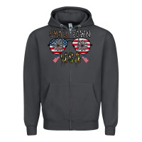 Smoke small town usa Zipper Hoodie - CowhideDigitalArt