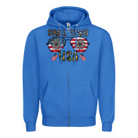 True Royal small town usa Zipper Hoodie - CowhideDigitalArt