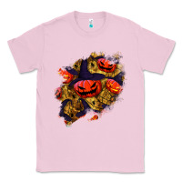 Bubblegum Pink halloween pumpkin patch  2 Classic Tee - BundleAndBundleShop