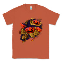 Copper halloween pumpkin patch  2 Classic Tee - BundleAndBundleShop