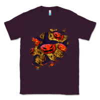 Plum halloween pumpkin patch  2 Classic Tee - BundleAndBundleShop