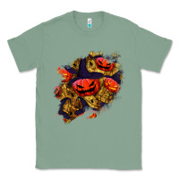 Sage halloween pumpkin patch  2 Classic Tee - BundleAndBundleShop