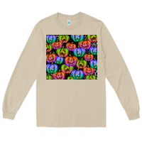 Mushroom Halloween Pumpkins Long Sleeve Tee - texasbilliewilder