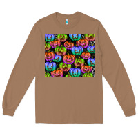 Toasted Coconut Halloween Pumpkins Long Sleeve Tee - texasbilliewilder