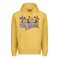 Antique Gold you grow girl Premium Hoodie - NancyCooperArtShop