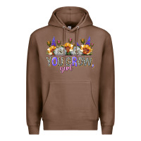 Chestnut you grow girl Premium Hoodie - NancyCooperArtShop