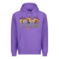Purple you grow girl Premium Hoodie - NancyCooperArtShop