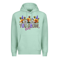 Seafoam you grow girl Premium Hoodie - NancyCooperArtShop