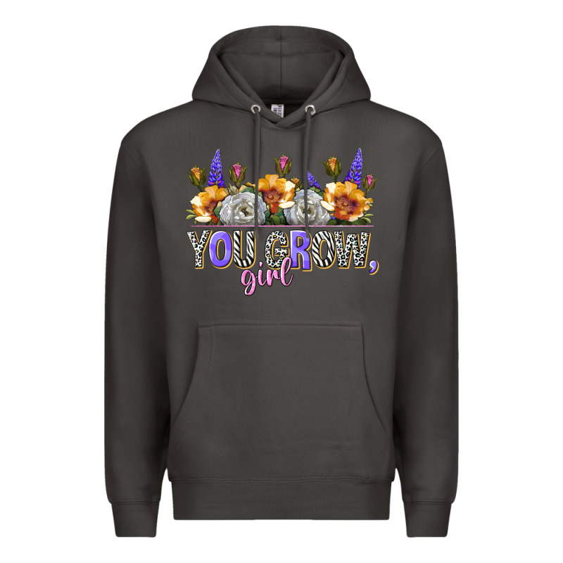 You Grow Girl Premium Hoodie by NancyCooperArtShop | Teevron