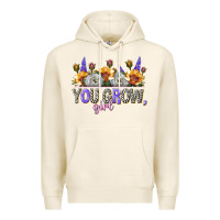 Tofu you grow girl Premium Hoodie - NancyCooperArtShop