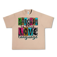 Burro sarcasm is my love language Urban Heavy Tee - Zillion Design Studio