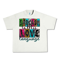 Pistachio sarcasm is my love language Urban Heavy Tee - Zillion Design Studio