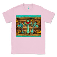 Bubblegum Pink crosses tumbler Classic Tee - BarkalooDesign