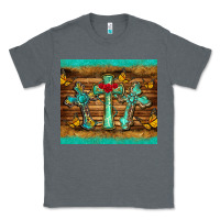 Charcoal Heather crosses tumbler Classic Tee - BarkalooDesign