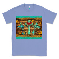 Colony Blue crosses tumbler Classic Tee - BarkalooDesign