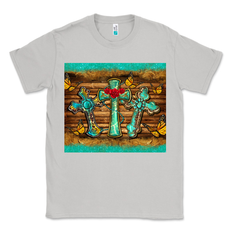 Crosses Tumbler Classic Tee by BarkalooDesign | Teevron
