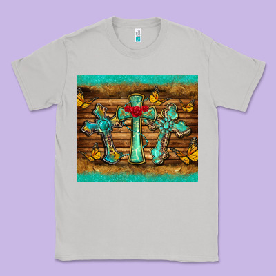 Crosses Tumbler Classic Tee Designed By Barkaloodesign