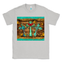 Moon Dust crosses tumbler Classic Tee - BarkalooDesign