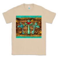Mushroom crosses tumbler Classic Tee - BarkalooDesign
