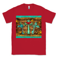 Red crosses tumbler Classic Tee - BarkalooDesign