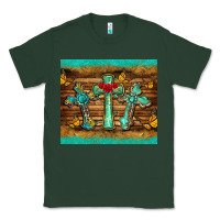 Sports Green crosses tumbler Classic Tee - BarkalooDesign
