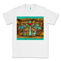 White crosses tumbler Classic Tee - BarkalooDesign