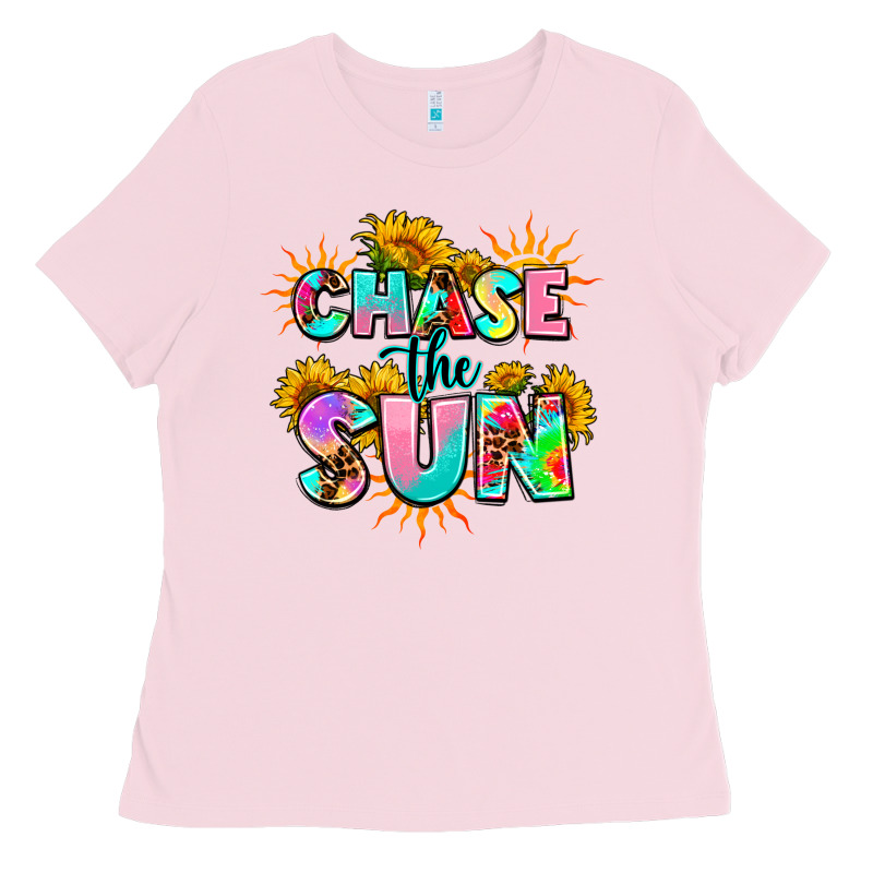 Chase The Sun Ladies Tee by AdoDesignShop | Teevron