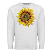 Oatmeal Heather sunflower Premium Sweatshirt - Artiststas