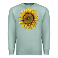 Seafoam sunflower Premium Sweatshirt - Artiststas