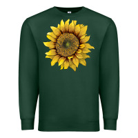 Sports Green sunflower Premium Sweatshirt - Artiststas