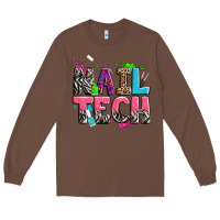 Chestnut nail tech Long Sleeve Tee - Zillion Design Studio