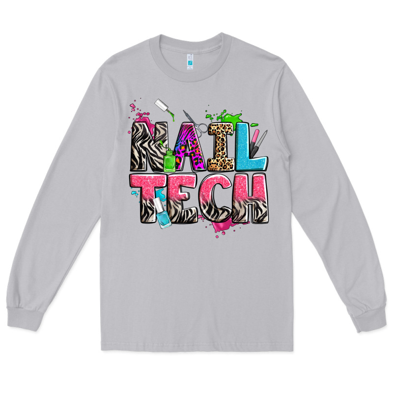 Nail Tech Long Sleeve Tee by Zillion Design Studio | Teevron