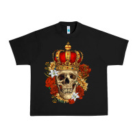 Black Skull King Urban Heavy Tee - RanaPortraitStore