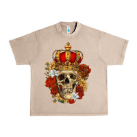 French Oak Skull King Urban Heavy Tee - RanaPortraitStore