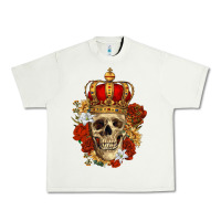 Pistachio Skull King Urban Heavy Tee - RanaPortraitStore