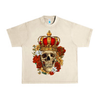 Sandshell Skull King Urban Heavy Tee - RanaPortraitStore