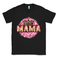 Black mama with round leopard Classic Tee - Zillion Design Studio