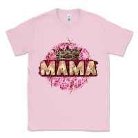 Bubblegum Pink mama with round leopard Classic Tee - Zillion Design Studio