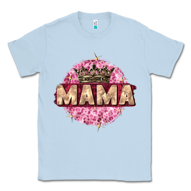 Mama With Round Leopard Classic Tee by Zillion Design Studio | Teevron