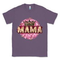Lavender mama with round leopard Classic Tee - Zillion Design Studio