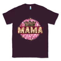 Plum mama with round leopard Classic Tee - Zillion Design Studio