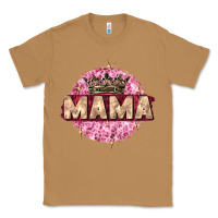 Toasted Coconut mama with round leopard Classic Tee - Zillion Design Studio